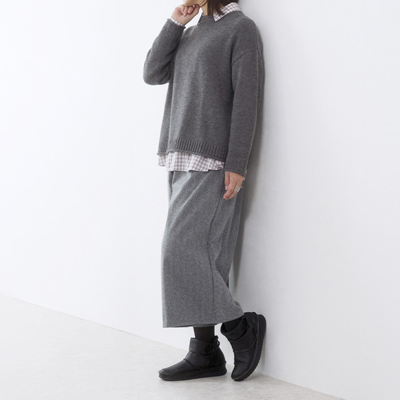 まるで履く毛布！ぽかぽかショートブーツ (COCUN) 靴 日本製 【納期5日以内発送】 6枚目の画像