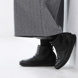 まるで履く毛布！ぽかぽかショートブーツ (COCUN) 靴 日本製 【納期5日以内発送】 7枚目の画像