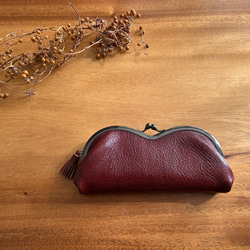 真鍮製がま口のヌメ革財布（ブラック） がま口 Niger（ニゲル） 通販