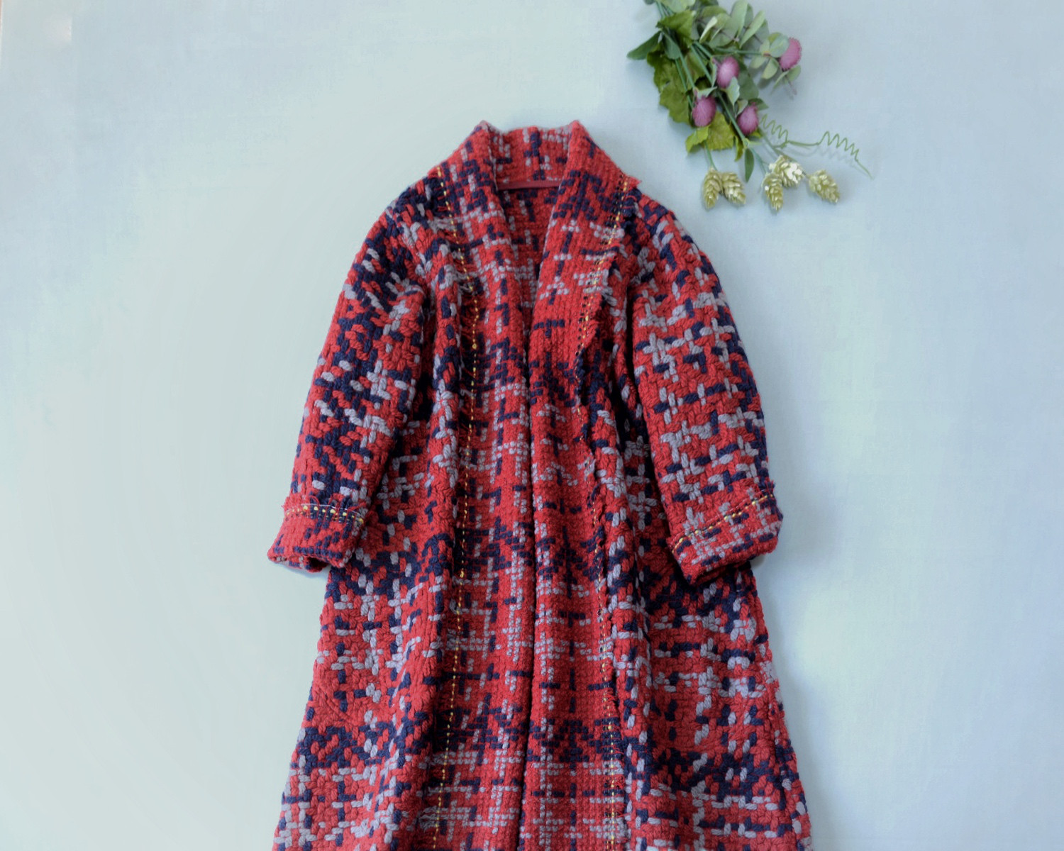 ショールカラー軽く羽織るシンプルな大人可愛いコート♪