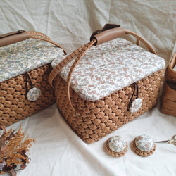 かごのサイズオーダー 【 網代編み】 収納かご 洗面所 新築 タオル入れ