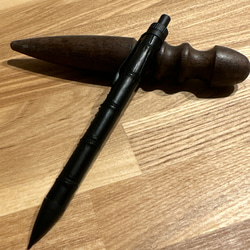 革軸ペン アラスカレザー 本革 加藤金属 ペン・筆記用具 246Leather