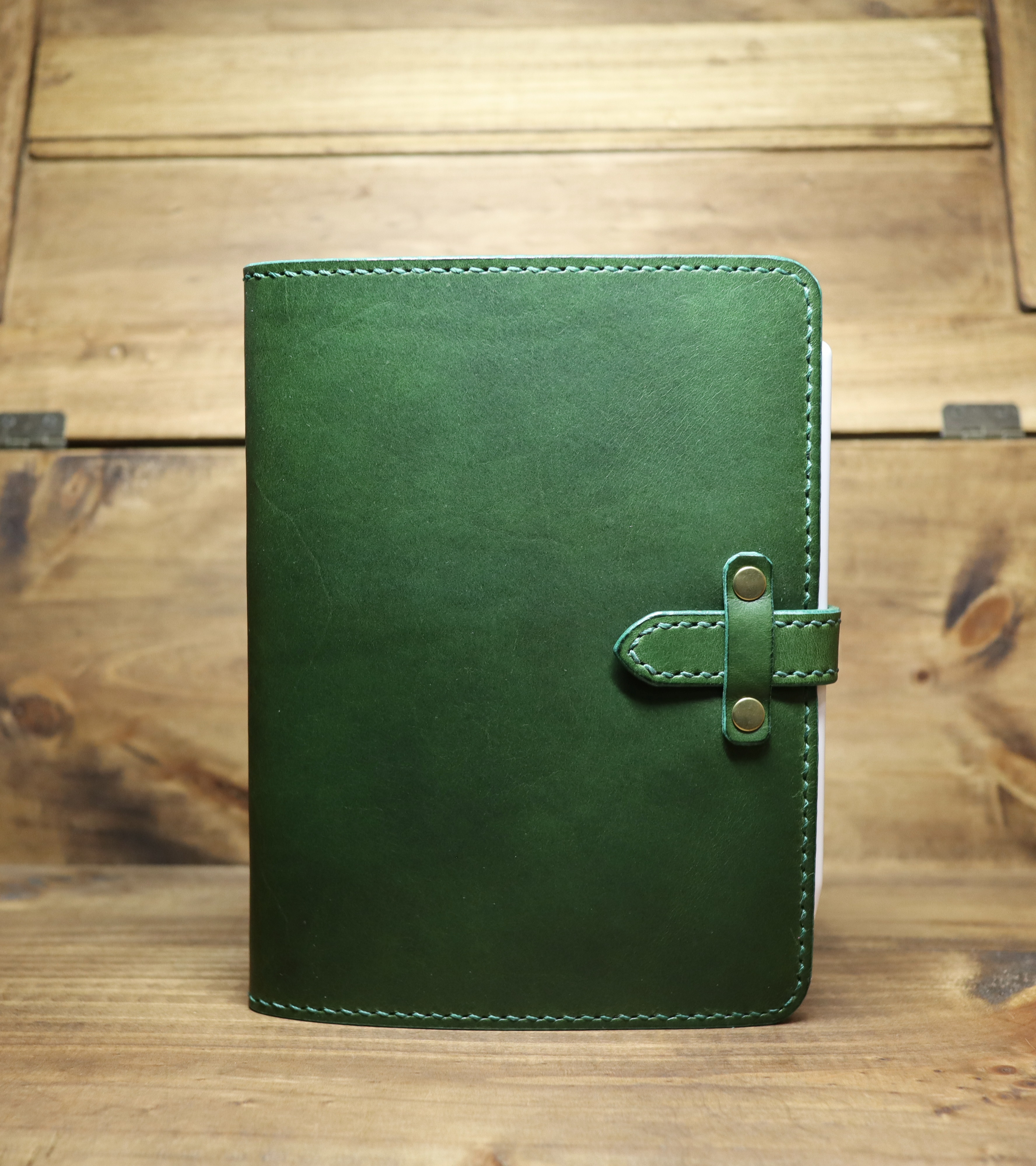 iPad mini 用 ブッテーロ 本革タブレットケース ヌメ革 レザーケース グリーン