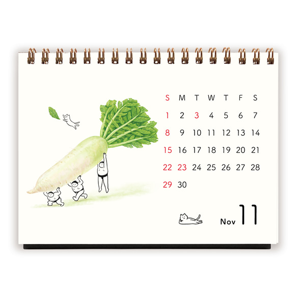 2026年おすもうカレンダー（卓上） 12枚目の画像