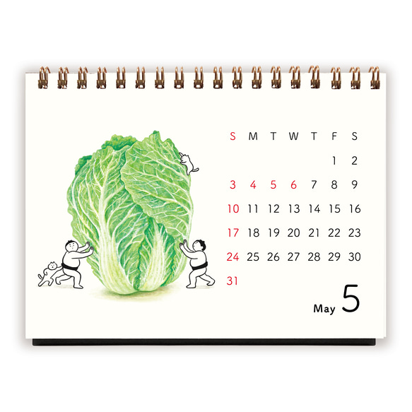 2026年おすもうカレンダー（卓上） 6枚目の画像