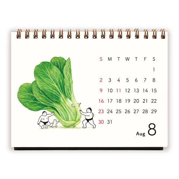 2026年おすもうカレンダー（卓上） 9枚目の画像