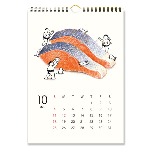 2026年おすもうカレンダー（壁掛） カレンダー SUMOTOMO 通販 20032343