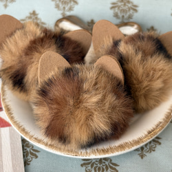 ☆感謝sale☆高品質！『綺麗な色味のふわふわミンクファー♪約50