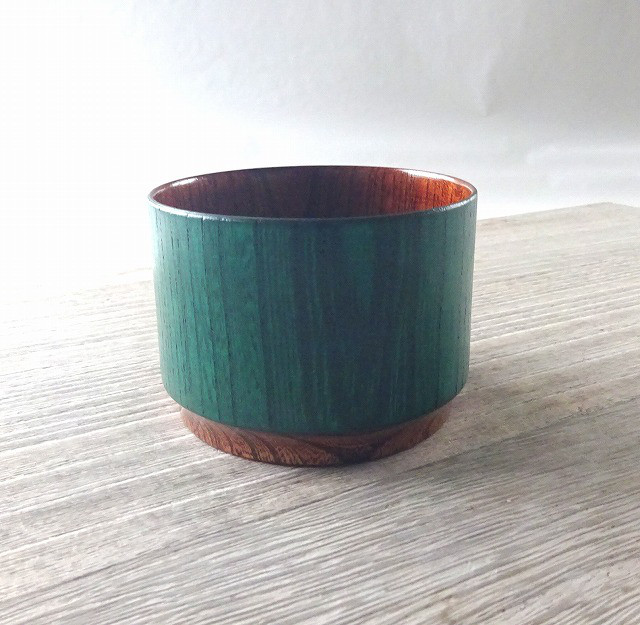 ケヤキのコーヒー＆デザートカップHibiki　みどり