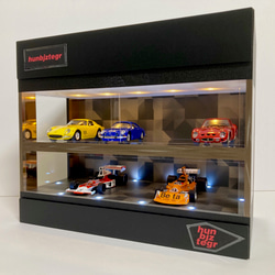 イニシャルD.1/43仕様/86のライト＆フォグ点灯・ディスプレーBOX / LED