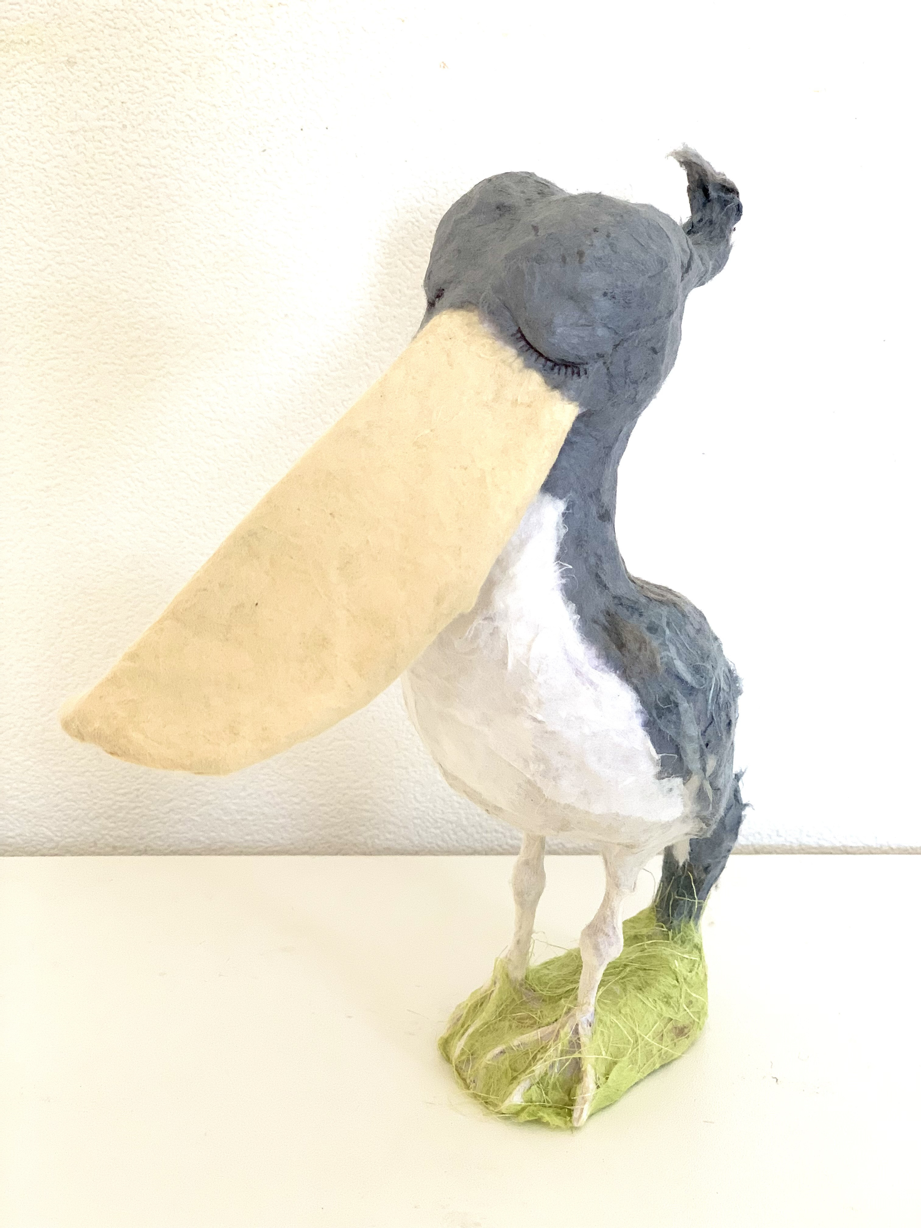 和紙のくちばし大きなハシビロコウ大