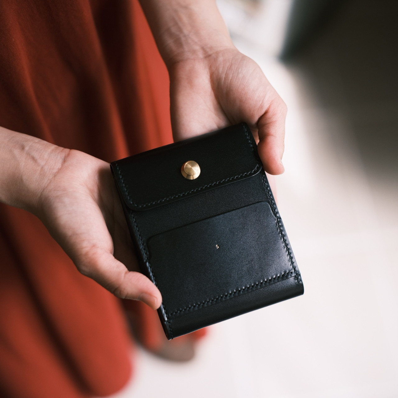 Plånbok - 二つ折りの革財布　＊受注生産