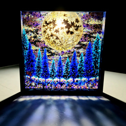 名入れ可】立体 キャンバスボード テクスチャ－アート タペストリー