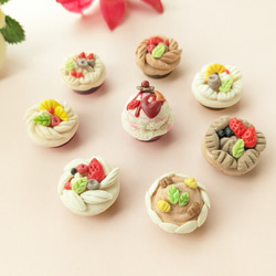 フェイクスイーツ ミニチュアスイーツ 樹脂粘土 2026年アクセサリー