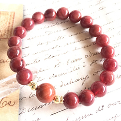 タイチンコッパー(タイチンルチル)クォーツ C 14mm×3粒 天然石