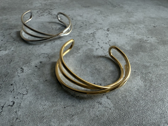 Arch Cuff ーアーチカフー　サージカルステンレス　ブレスレット　バングル　アレルギーFree 15枚目の画像