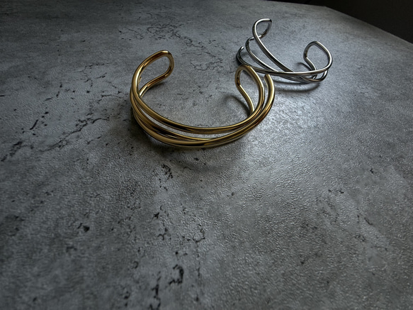 Arch Cuff ーアーチカフー　サージカルステンレス　ブレスレット　バングル　アレルギーFree 7枚目の画像
