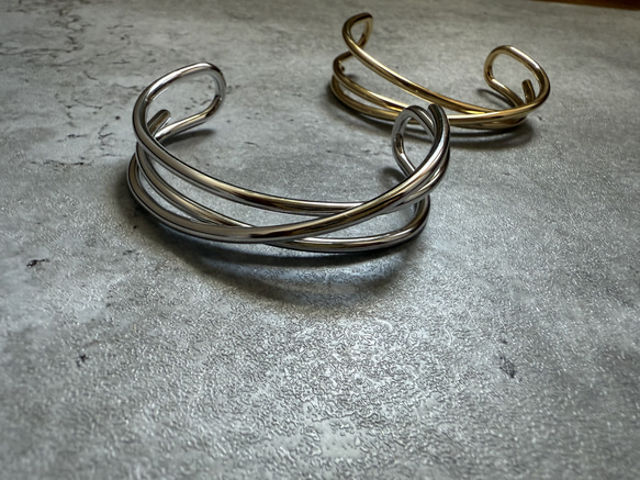 Arch Cuff ーアーチカフー　サージカルステンレス　ブレスレット　バングル　アレルギーFree 19枚目の画像