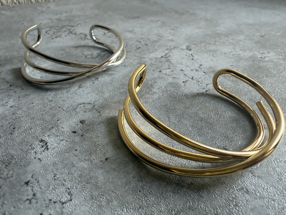 Arch Cuff ーアーチカフー　サージカルステンレス　ブレスレット　バングル　アレルギーFree 18枚目の画像