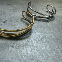 Arch Cuff ーアーチカフー　サージカルステンレス　ブレスレット　バングル　アレルギーFree 20枚目の画像