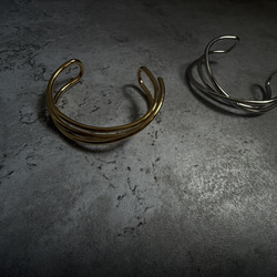 Arch Cuff ーアーチカフー　サージカルステンレス　ブレスレット　バングル　アレルギーFree 4枚目の画像