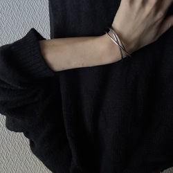 Arch Cuff ーアーチカフー　サージカルステンレス　ブレスレット　バングル　アレルギーFree 9枚目の画像