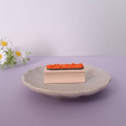 【再販】音符のライン　はんこ　ラバースタンプ　音楽　 6枚目の画像