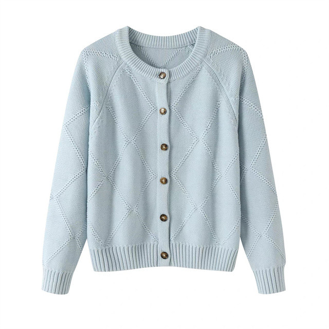 【秋冬の支度】 レディース カーディガン 前開き 綿100％