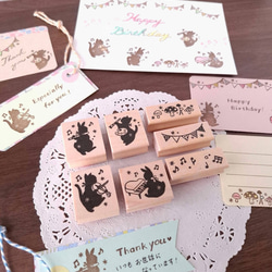 いろいろキノコ　はんこ　ラバースタンプ　秋　森　自然 6枚目の画像