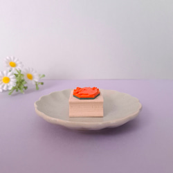 お絵描き猫　はんこ　ラバースタンプ　　芸術　絵画　 5枚目の画像