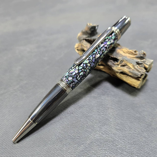 マザーオブパール 螺鈿ボールペン【送料・ギフトボックス無料・当日