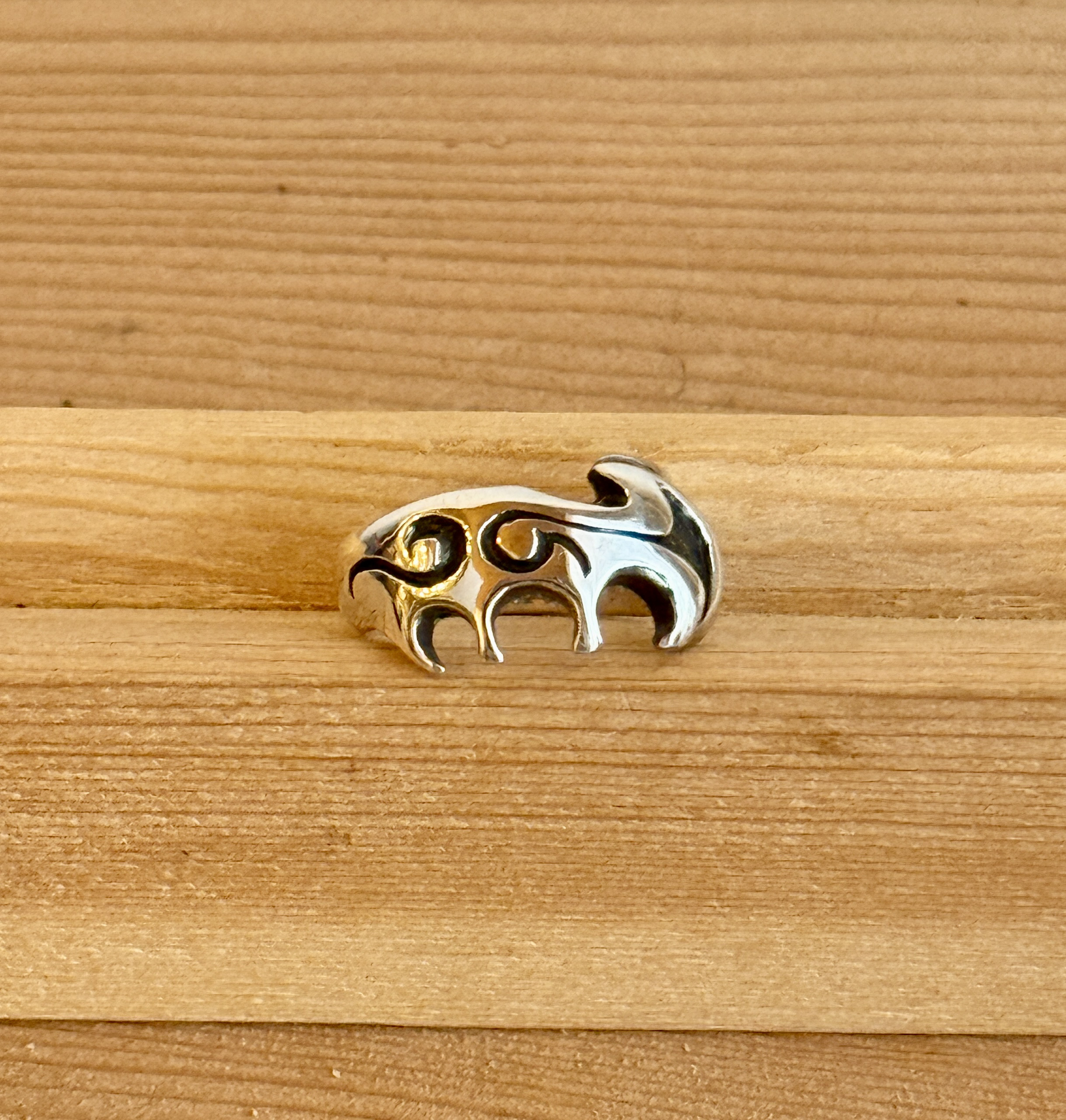 純銀インディアン風リング