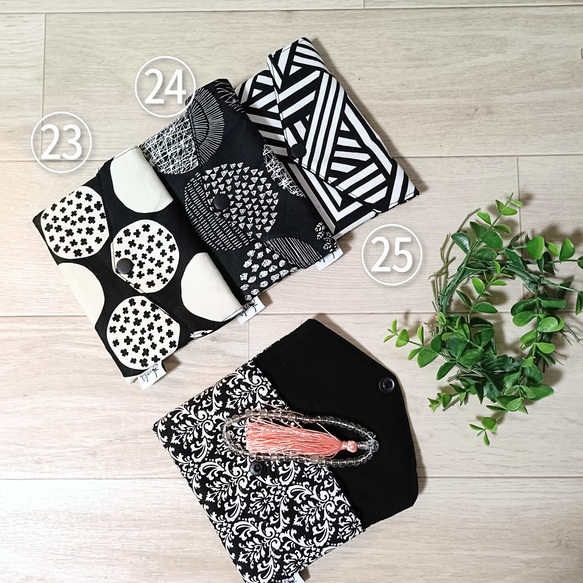 お念珠ケース　数珠　数珠入れ　パスポートケース 手帳ケース　マルチケース　成人祝い　引き出物 2枚目の画像