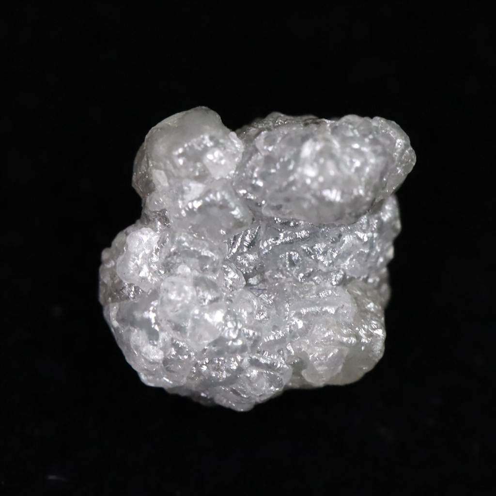 天然 ダイヤモンド ホワイト グレー　7.1ｍｍ原石  2.16ct #52110