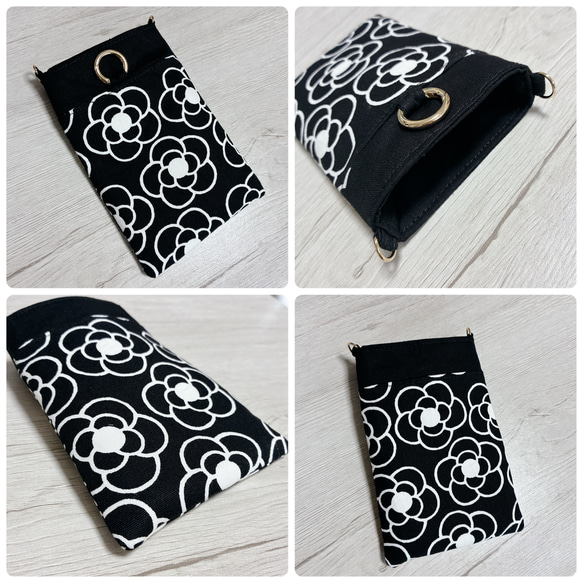 【受注制作】オーダー制作/スマホポーチ 2枚目の画像