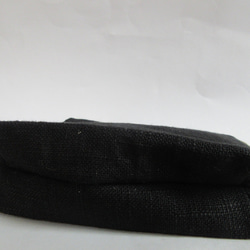 花咲く窓辺の猫ポーチ ブラックＣ 5枚目の画像