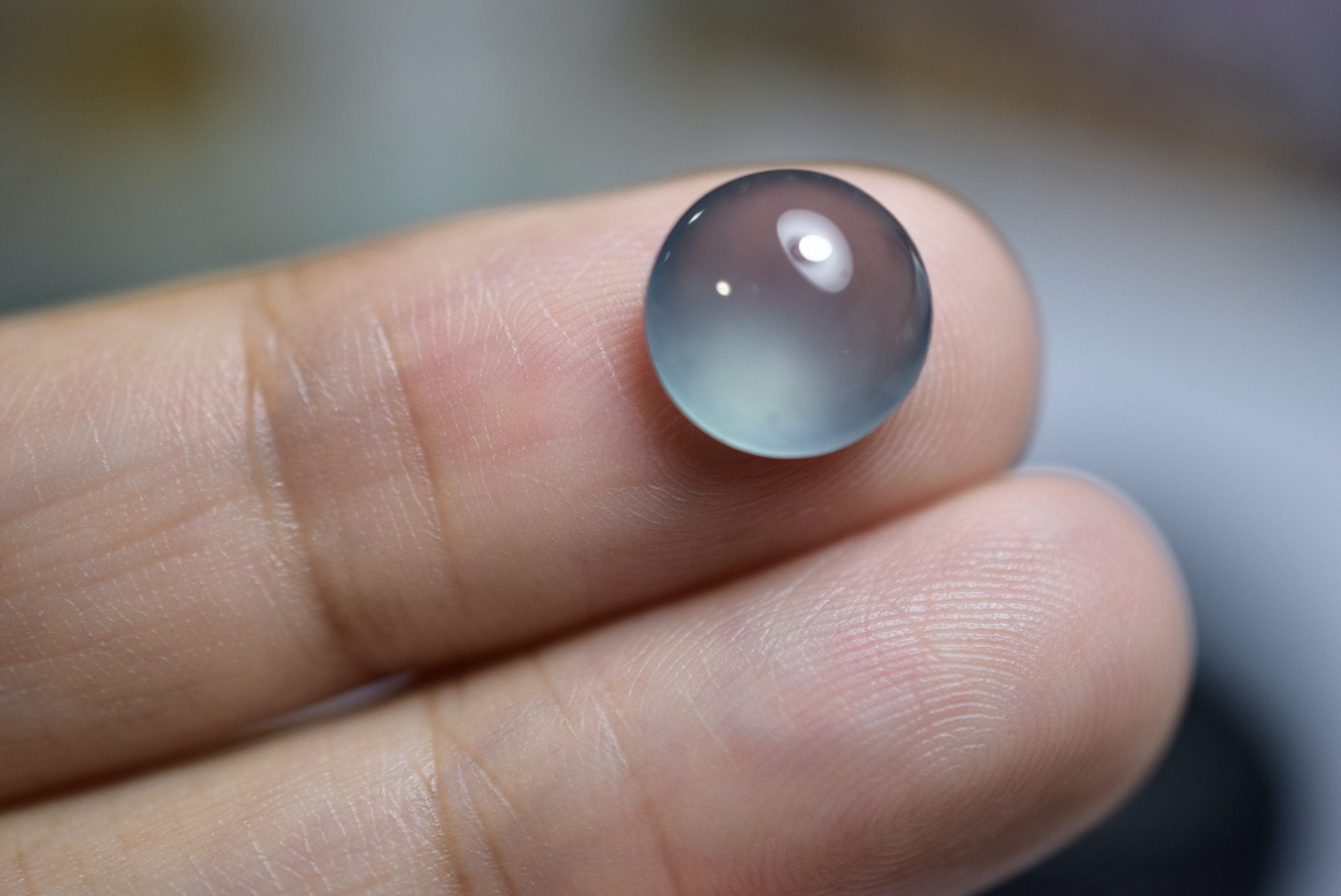 SR12-32 宝石質 高氷種 青色 グアテマラ産 天然 A貨 本翡翠 ルース 硬玉 ジェダイトV