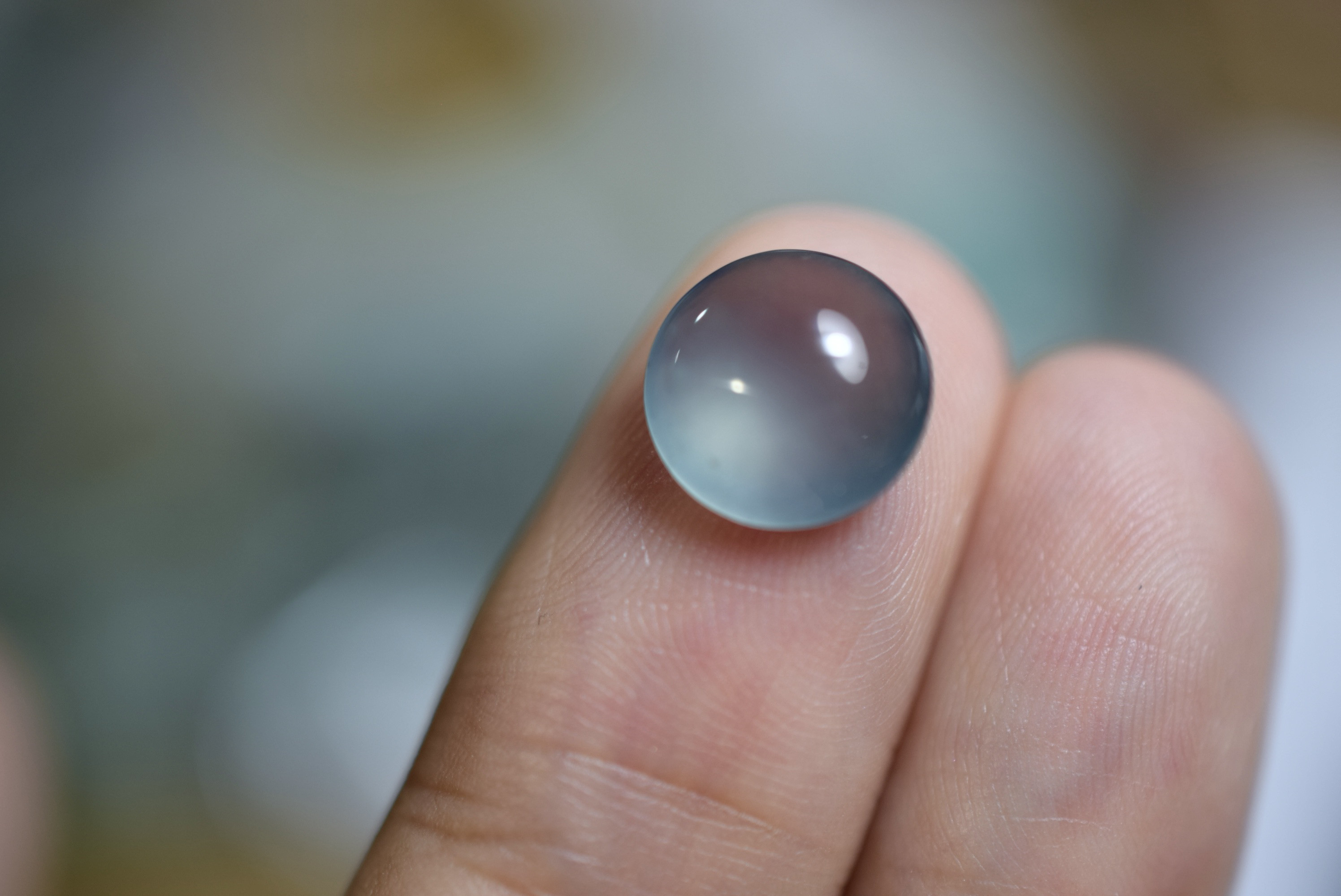 SR12-32 宝石質 高氷種 青色 グアテマラ産 天然 A貨 本翡翠 ルース 硬玉 ジェダイトV