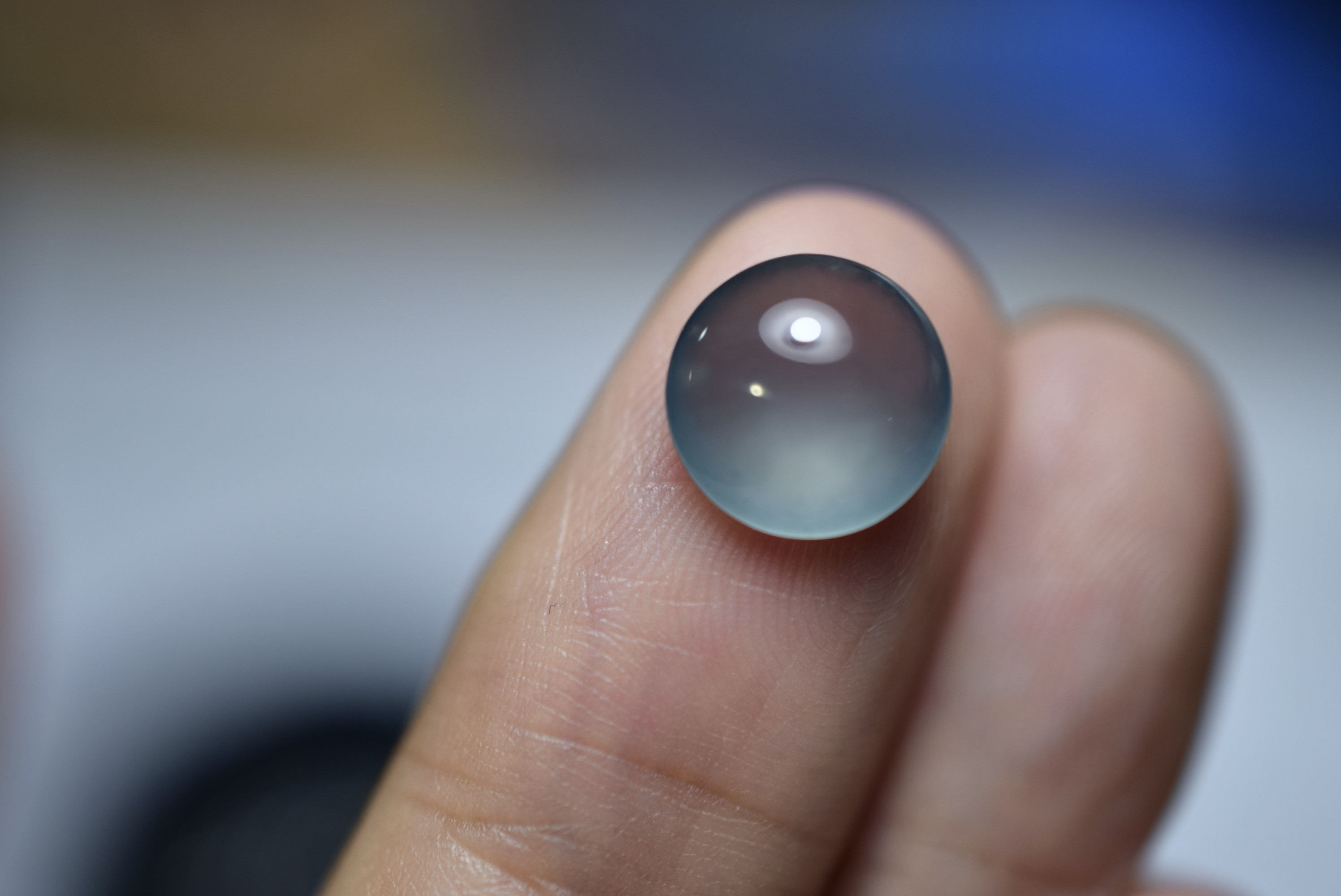 SR12-32 宝石質 高氷種 青色 グアテマラ産 天然 A貨 本翡翠 ルース 硬玉 ジェダイトV