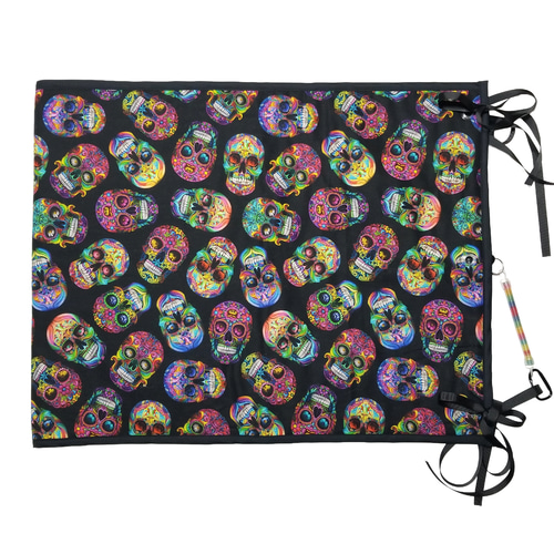 ゴルフカート用シートカバー 裏滑り止め付き スカル柄 その他