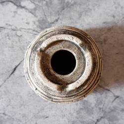 4号白砂岩墨流し裂紋鉢324　塊根植物　多肉植物　アガベ　盆栽　植木鉢　作家鉢　鉢皿　沖縄 7枚目の画像