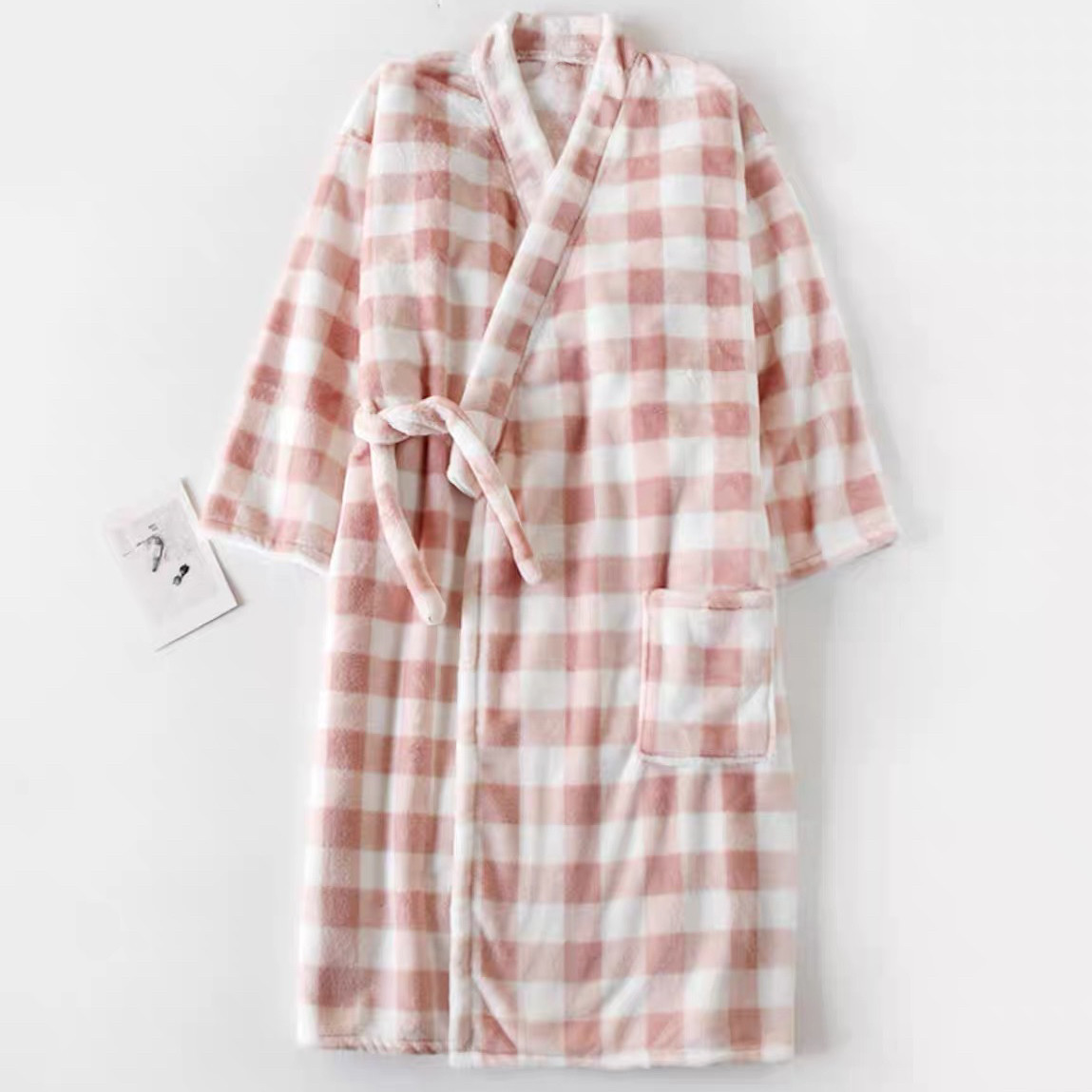ナイトガウン・パジャマ・ルームウェア・フランネル・冬・レディース