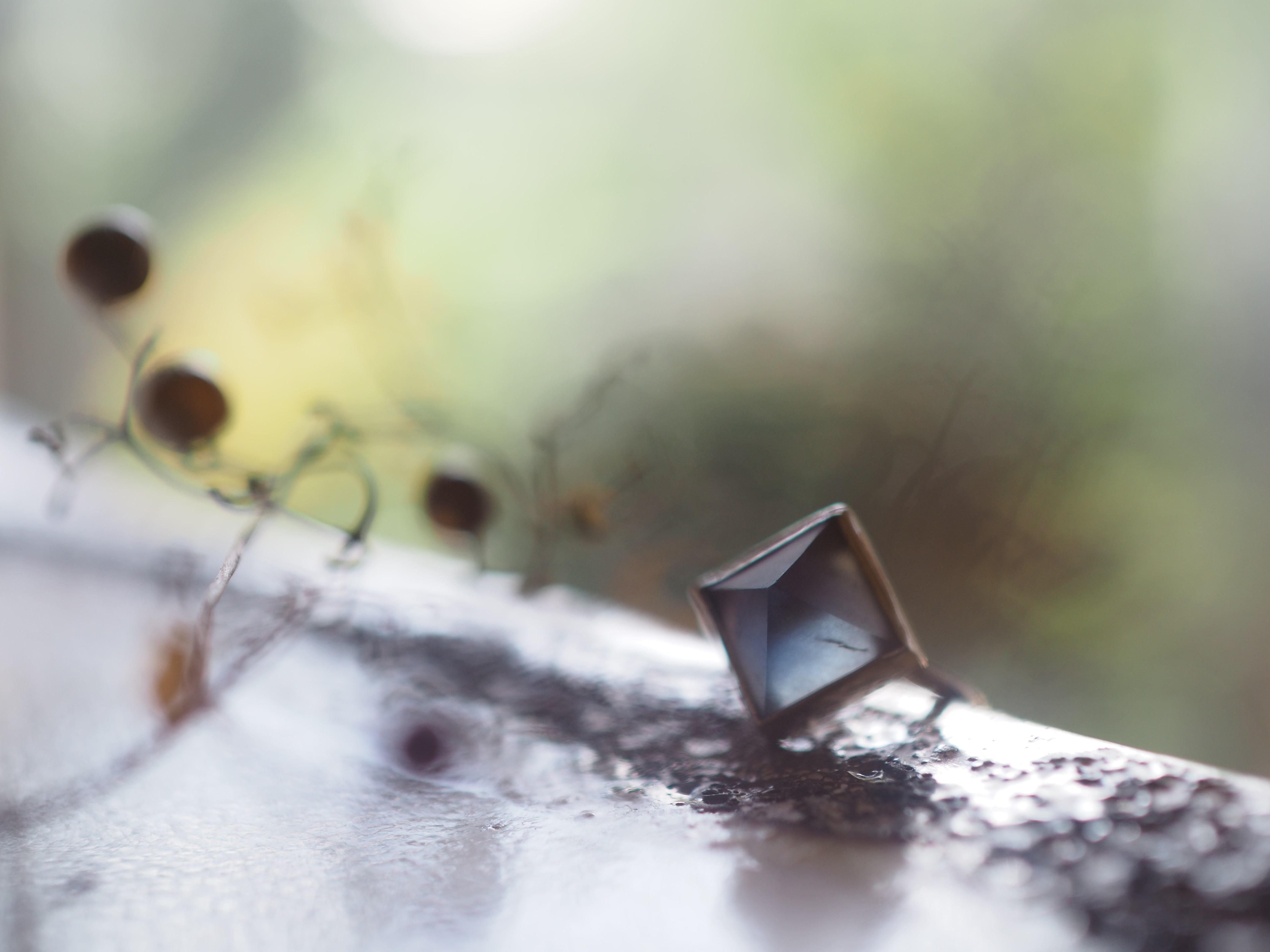 fluorite silver ring (hakaze)
