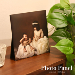 壁掛け&卓上｜壁と一体化⸝⋆フォトパネル｜赤ちゃん・家族・七五三・ウェディング｜文字入れOK｜ギフト｜写真｜10サイズ 3枚目の画像