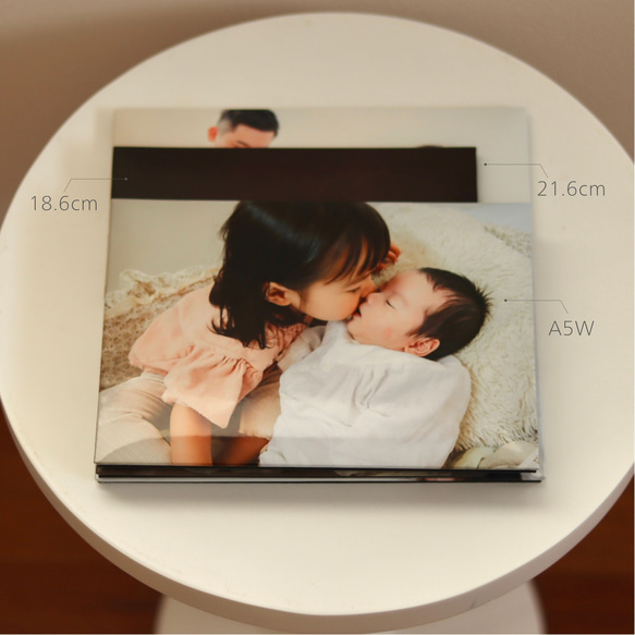 壁掛け&卓上｜壁と一体化⸝⋆フォトパネル｜赤ちゃん・家族・七五三・ウェディング｜文字入れOK｜ギフト｜写真｜10サイズ 4枚目の画像