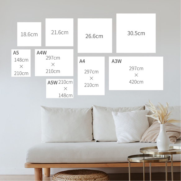 壁掛け&卓上｜壁と一体化⸝⋆フォトパネル｜赤ちゃん・家族・七五三・ウェディング｜文字入れOK｜ギフト｜写真｜10サイズ 10枚目の画像