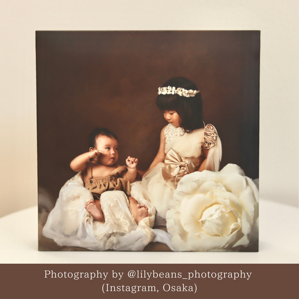 壁掛け&卓上｜壁と一体化⸝⋆フォトパネル｜赤ちゃん・家族・七五三・ウェディング｜文字入れOK｜ギフト｜写真｜10サイズ 8枚目の画像