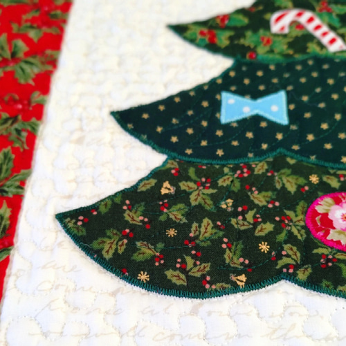 クリスマスツリー☆クリスマスキルトのタペストリー タペストリー