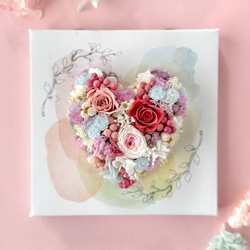 ハートリース クリスマス期間限定オーナメントつき→母の日対応します！ハートの