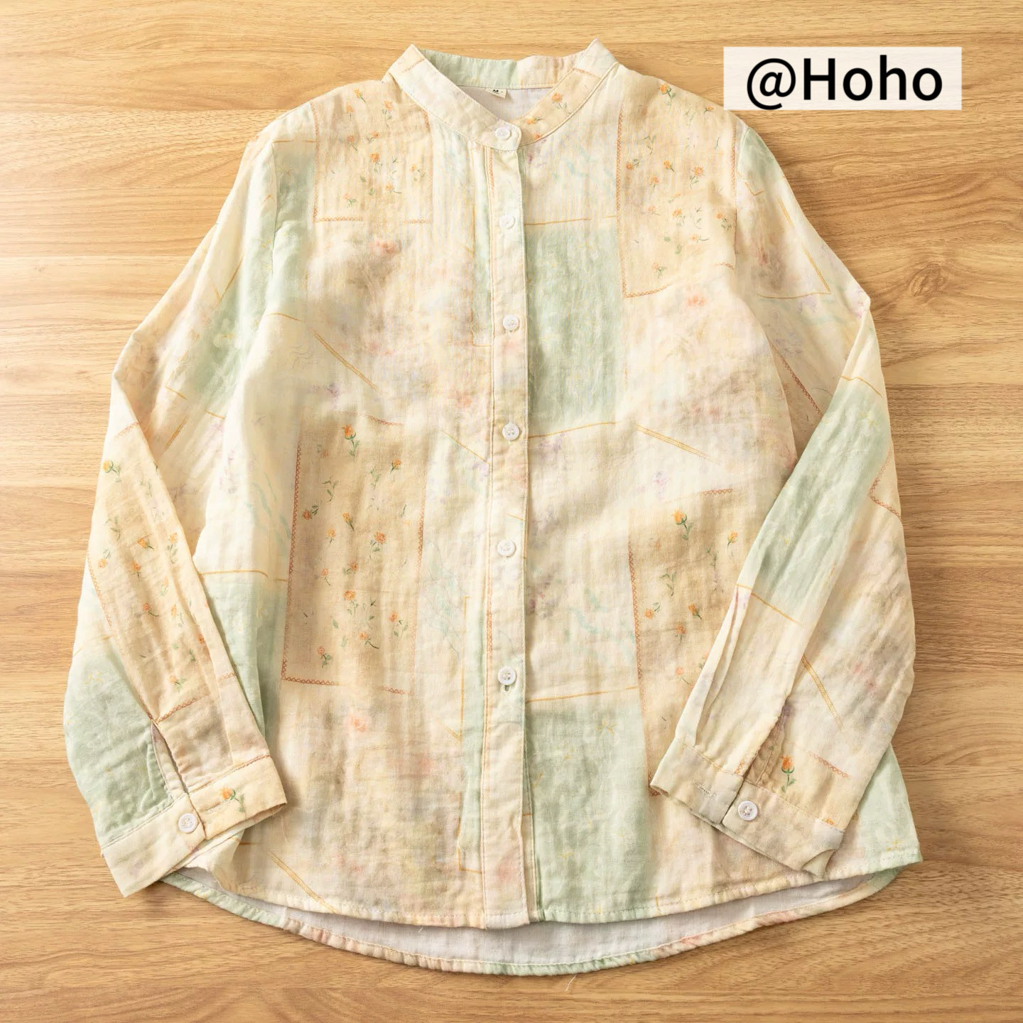 綿100％ ブラウス レディース 長袖 シャツ